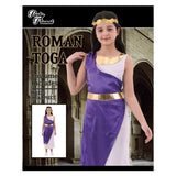 Load image into Gallery viewer, Girls Roman Toga Costume Kit - Large
