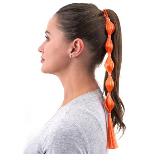 Orange Trolls Single Boho Braid