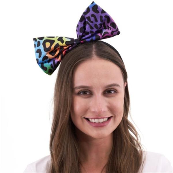 80s Animal Print Headband