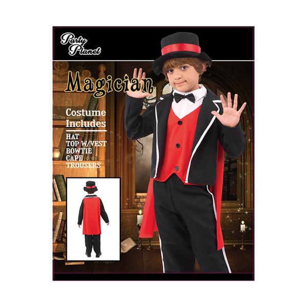 Magician Boy Costume - 11 - 12 Years