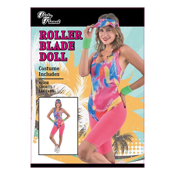 Rollerblade Barbie Costume - Medium