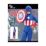 Load image into Gallery viewer, Super Hero Captain America Boy Costume - 9 - 10 Years
