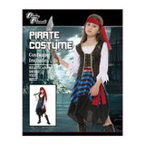 Load image into Gallery viewer, Girls Pirate Costume Kit - XL

