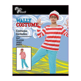 Load image into Gallery viewer, Wally Red &amp; White Striped Boys Costume - 7 - 8 Years
