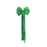 Load image into Gallery viewer, Green Bow Hair Clip With Tassels
