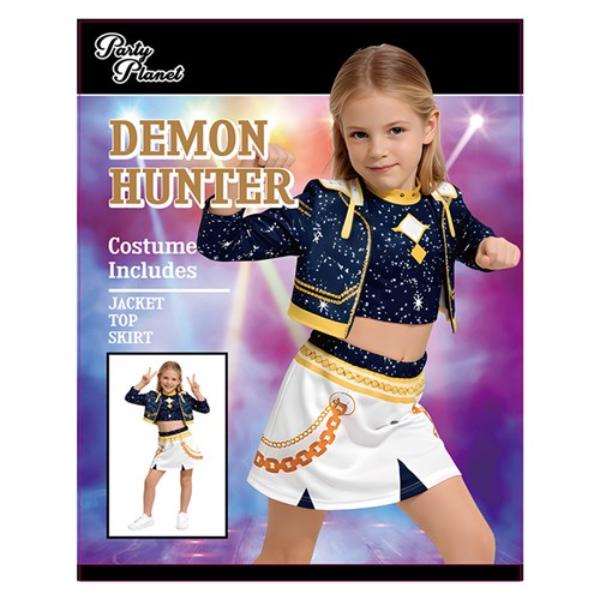 Girls Demon Hunter Costume Set 2 - Large