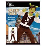 Load image into Gallery viewer, Kids Green Ogre Costume Set - Large
