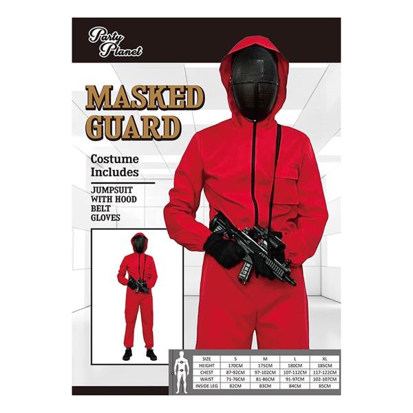 X Large Masked Man Jumpsuit