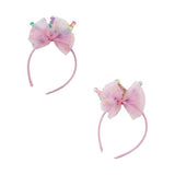 Load image into Gallery viewer, Mini Iridescent Sequinned Crown Headband
