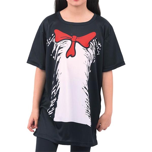 Cat In Hat T Shirt - 12 - 14 Years