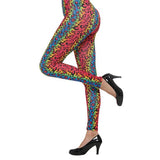 Load image into Gallery viewer, Colourful Leopard Print Leggings - One Size
