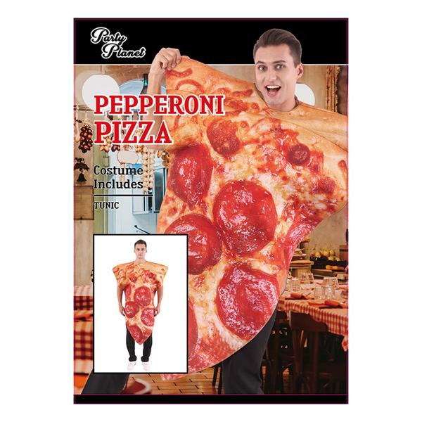 Pepperoni Pizza Costume - One Size