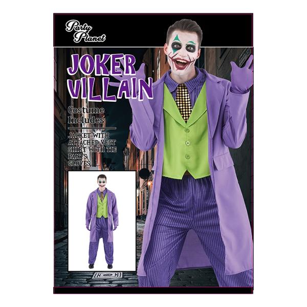 Adults Joker Costume - Large