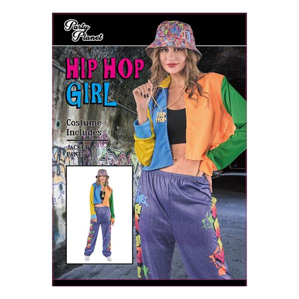 Adults 90s Hip Hop Costume - Medium