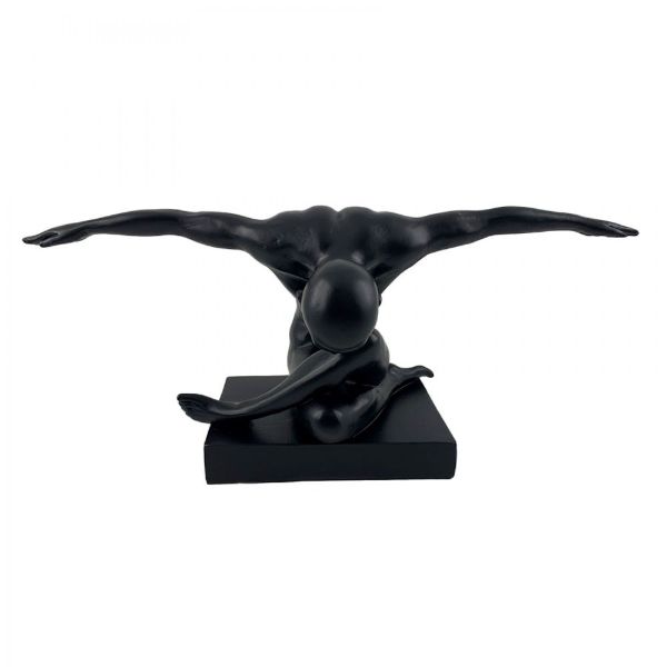 Resin Human Character Statue - 47.5cm