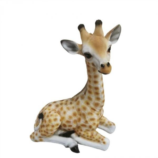 Resin Sitting Giraffe - 51cm