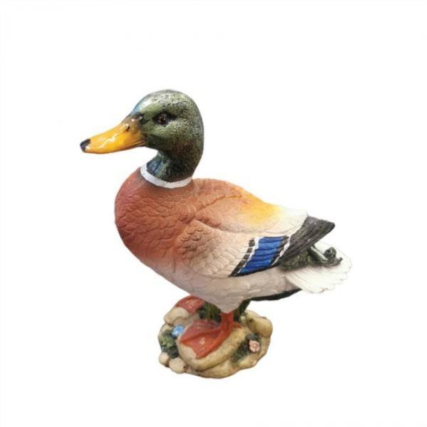Resin Duck Statue - 14.8cm