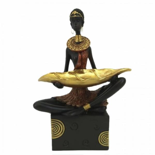 African Desktop Statue - 30cm