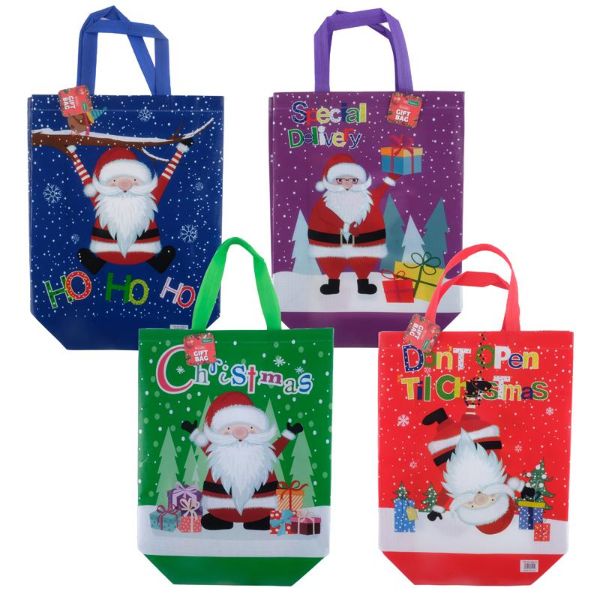 Medium Reusable Christmas Gift Bag - 32cm x 36cm x 12cm