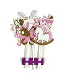 Load image into Gallery viewer, Its A Girl Or Its A Boy Rocking Horse Cake Toppers
