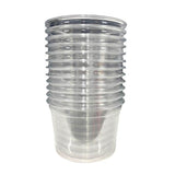 Load image into Gallery viewer, 12 Pack Clear Cups With Lids - 16oz
