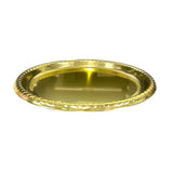 Load image into Gallery viewer, Round Gold Plastic Plate - 40cm
