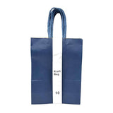 Load image into Gallery viewer, 10 Pack Navy Blue Kraft Bag - 16cm x 22cm x 8cm
