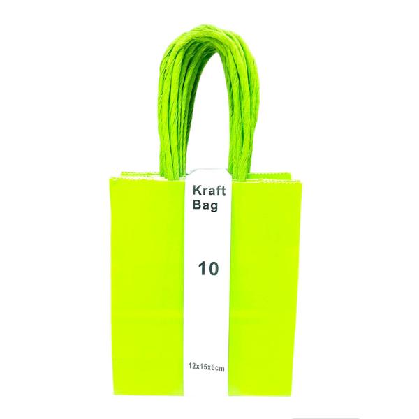 12X15X6CM 10 PACK GREEN 23#