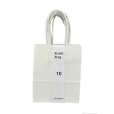 Load image into Gallery viewer, 10 Pack White Kraft Bag - 12cm x 15cm x 6cm

