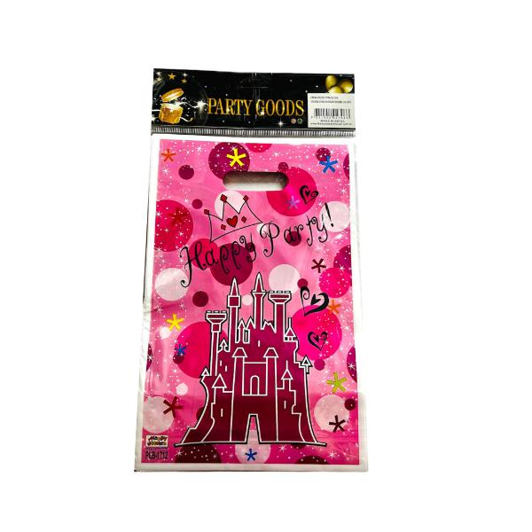 12 Pack Assorted Happy Birthday Loot Bags - 17cm x 25cm