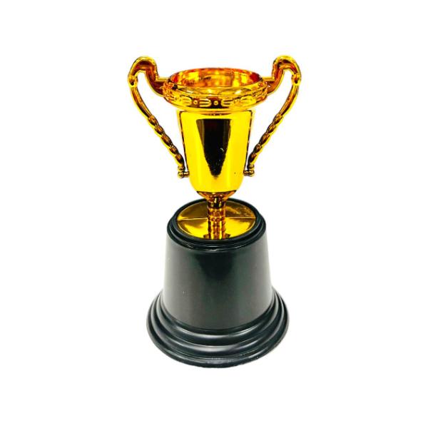 Gold Plastic Trophy - 13cm