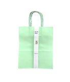 Load image into Gallery viewer, 5 Pack Mint Green Kraft Bag - 22cm x 28cm x 11cm
