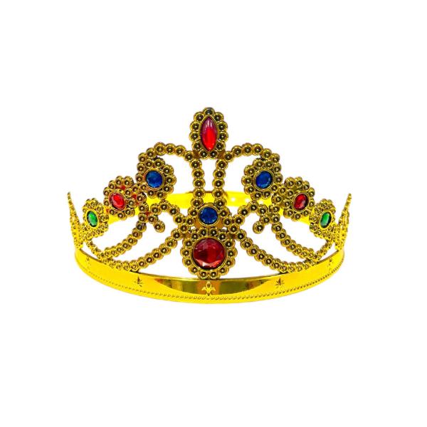 Gold & Silver Plastic Crown