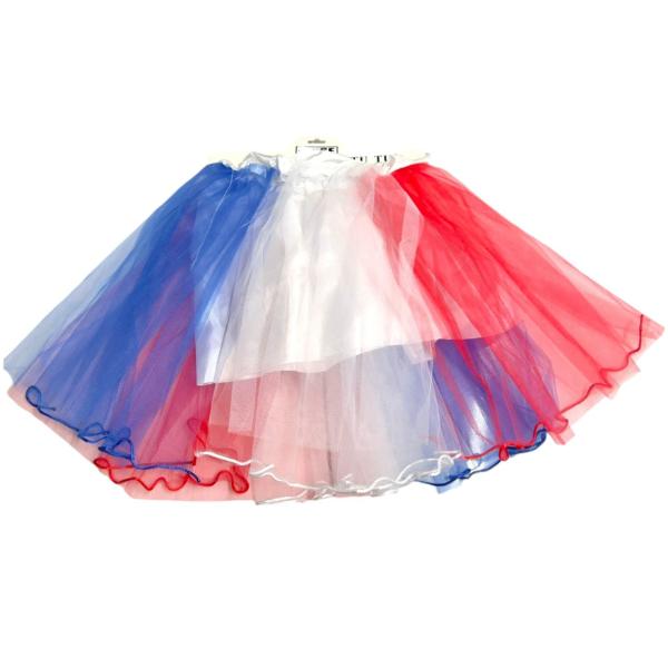 Adult Blue White & Red Tutu