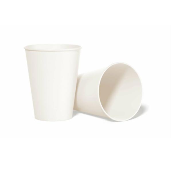 15 Pack White Paper Cups - 250ml
