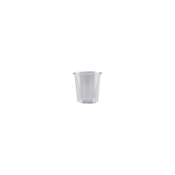 100 Pack Clear Reusable Shot Glass - 30ml