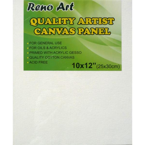 White Standard Canvas Panel - 25cm x 30cm
