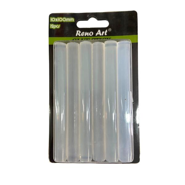 12 Pack Hot Melt Glue Stick - 1cm x 10cm