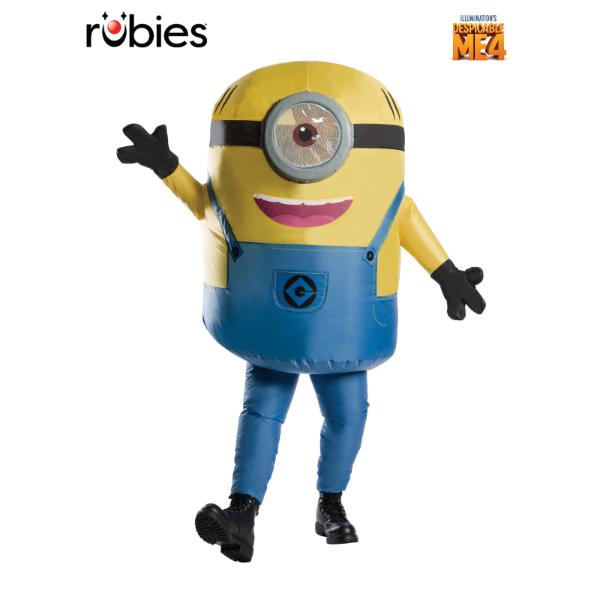 Adult Minion Despicable Me 4 Inflatable Costume - One Size
