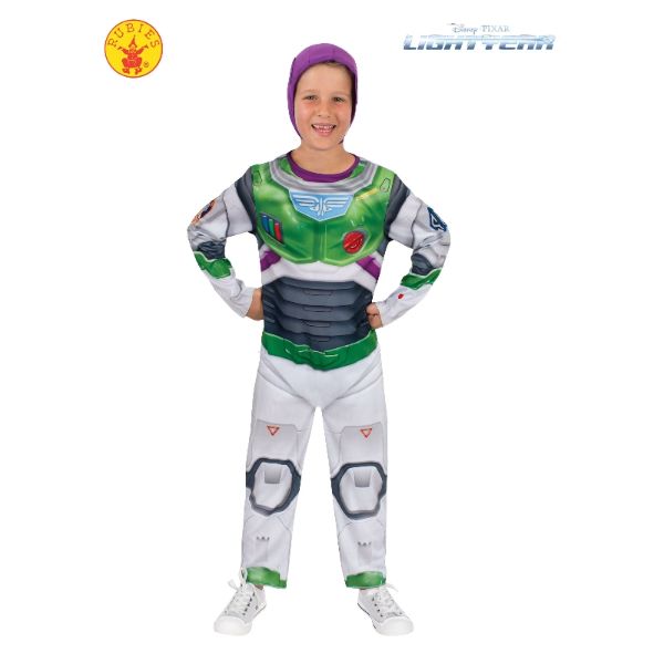 Deluxe Buzz Lightyear Movie Kids Costume - 3 - 5 Years
