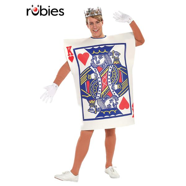 Adult King Of Hearts Playing Card Costume