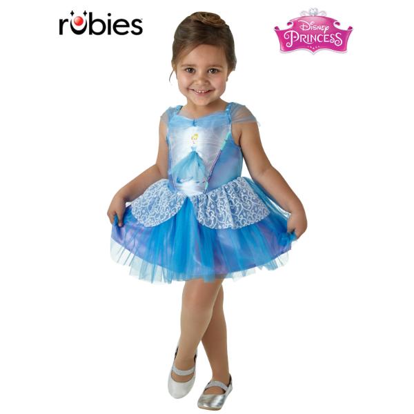 Cinderella Ballerina Kids Costume - Size 3 - 4