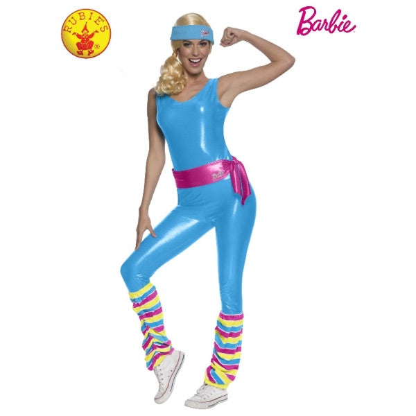 Adult Barbie Exercise Costume - Medium