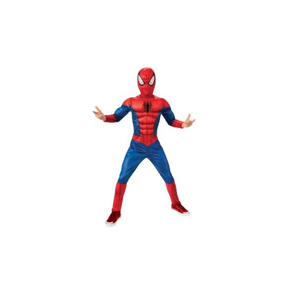 Deluxe Spiderman Kids Costume - Large