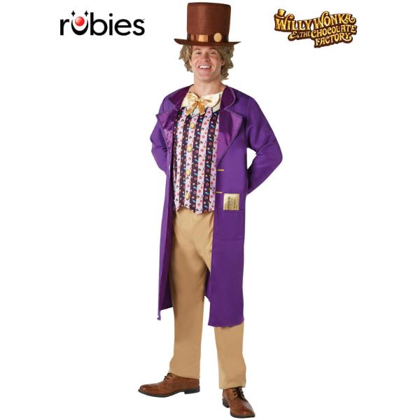 Willy Wonka Deluxe Man Costume - X Large