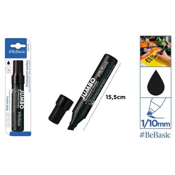 10mm Black Permenant Marker