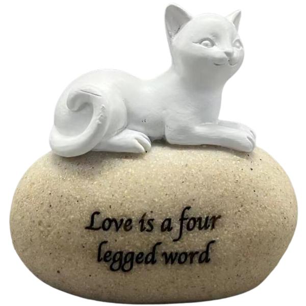 Love Is Four Legged Word - 7cm x 4cm x 7cm