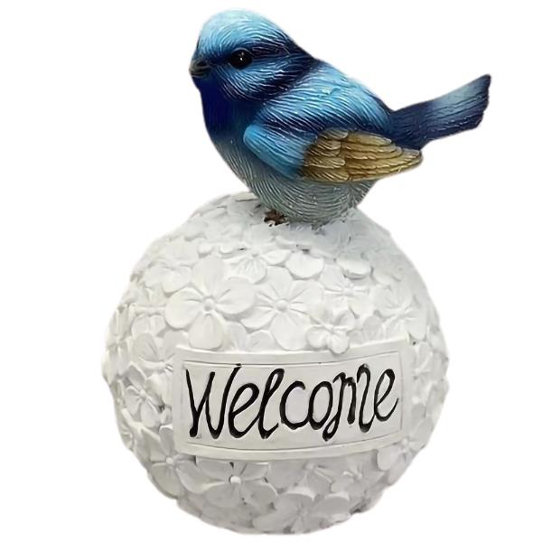 Tweet It Welcome - 8cm x 8cm x 12cm