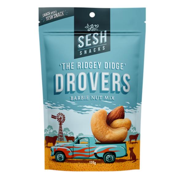 Sesh The Ridgey Didge Drovers Snack Mix - 130g