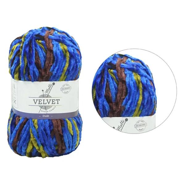 Super Comfy Velvet Mix Dusk Yarn - 100g